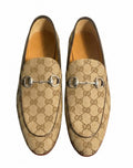 Mocassins pour hommes GUCCI Jordaan en toile Original GG